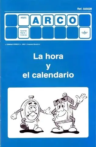 Imagen MINI-ARCO: LA HORA Y EL CALENDARIO