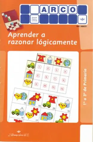 Imagen ARCO: APRENDER A RAZONAR LOGICAMENTE -1 A 3 PRIM