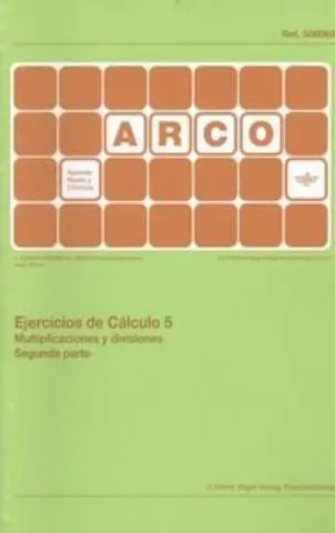 Imagen ARCO: EJERCICIOS DE CALCULO 5