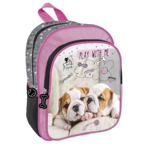 Imagen MOCHILA PRESCOLAR CLEO Y FRANK 2 PERROS 