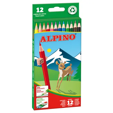 Imagen LAPICES DE COLORES ALPINO. C/12