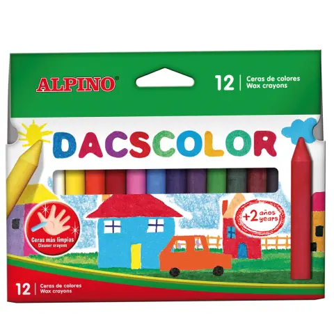 Imagen CERAS DACSCOLOR C/12. ALPINO