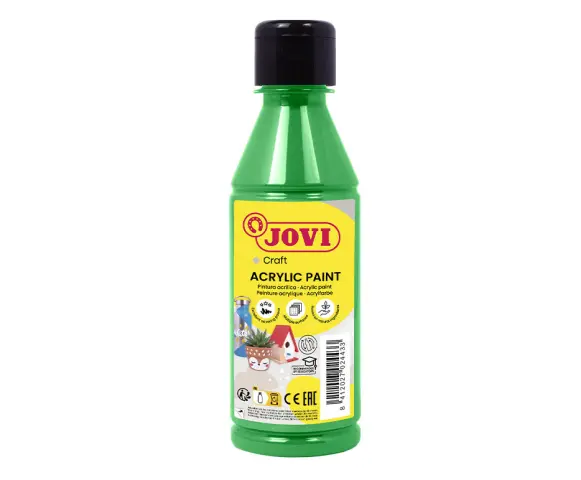 Imagen PINTURA ACRLICA VERDE MEDIO JOVIDECOR 250 ML.