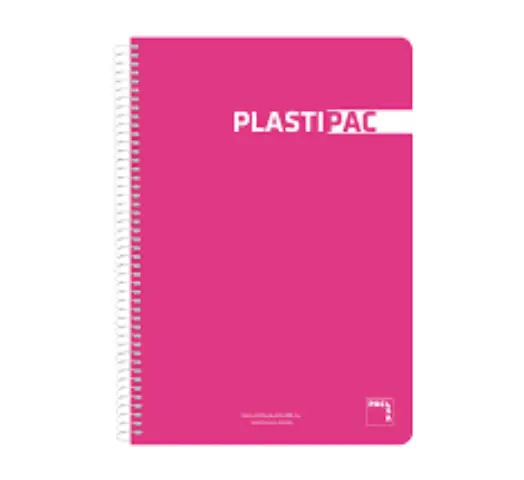 Imagen CUADERNO F PAUTA 2.5MM PACSA PLASTIPAC