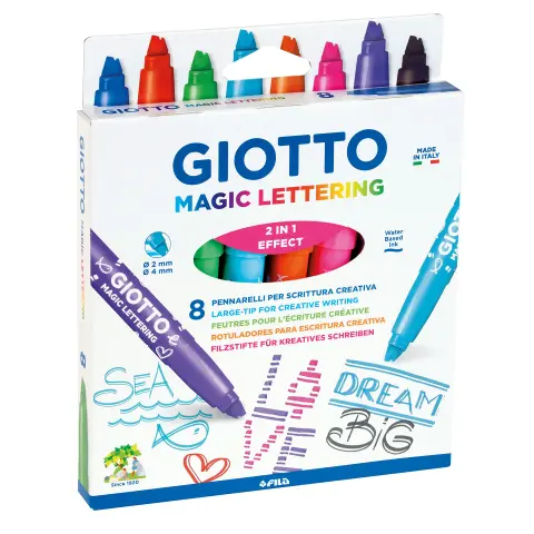 Imagen ROTULADORES MAGIC LETTERING. GIOTTO