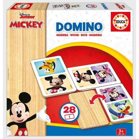 Imagen DOMINO MICKEY MOUSE 28 PZAS. EDUCA