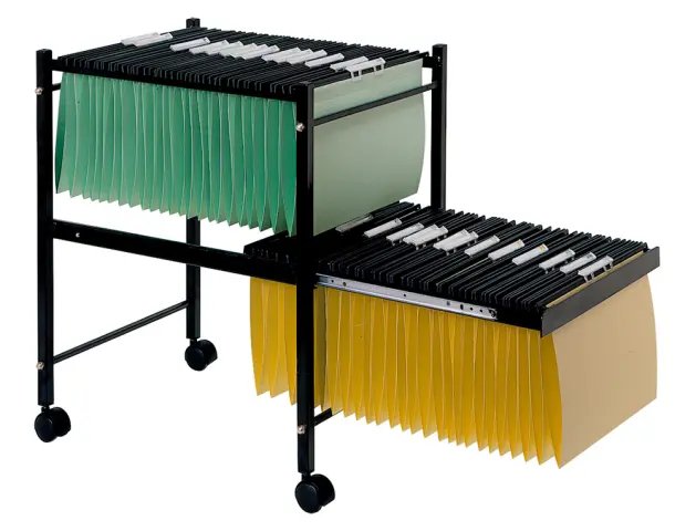 Imagen CARRITO CARPETAS COLGANTES. Q-CONNECT