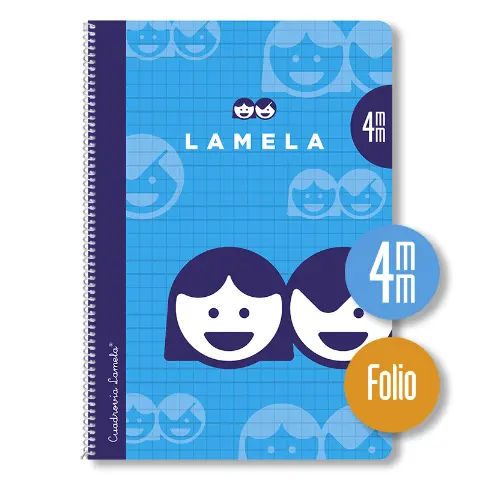 Imagen CUADERNO FOLIO 4MM 80 H. 70 GRS. LAMELA  