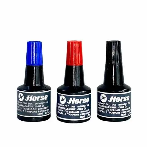 Imagen TINTA SELLAR AZUL 30ML. HORSE