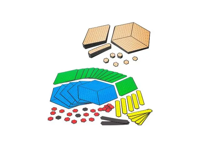 Imagen JUEGO DE 10 BASES 3D DE COLORES MAGNTICO