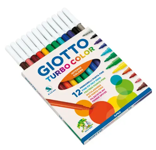 Imagen ROTULADORES TURBO COLOR C/12. GIOTTO