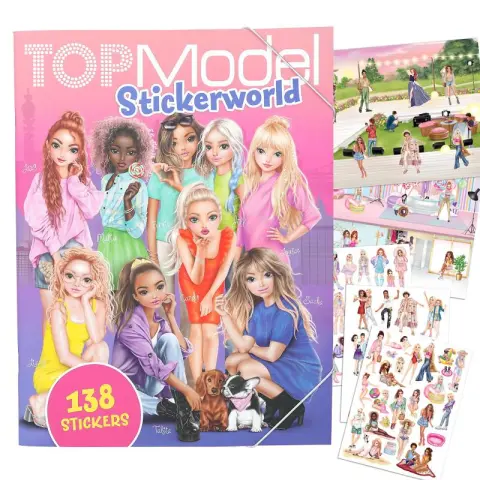 Imagen TOP MODEL STICKER WORLD 