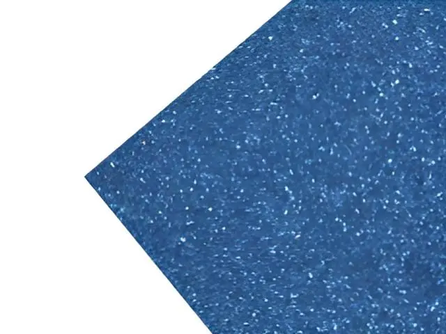 Goma EVA azul cielo purpurina láminas 40x60cm.x2mm. 5u.