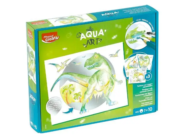 Imagen AQUA ART DINOSAURIOS. MAPED