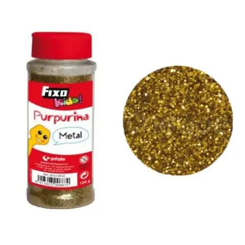 Imagen PURPURINA ORO 100GR. FIXO