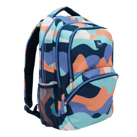 Imagen MOCHILA ESCOLAR  THE FUN, AZUL MILAN