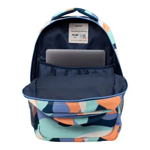 Imagen MOCHILA ESCOLAR  THE FUN, AZUL MILAN 2