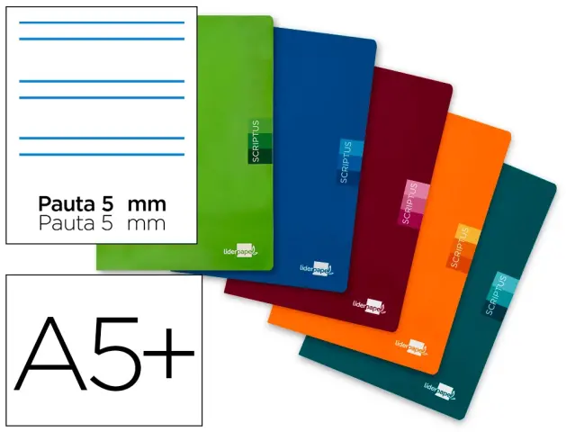 Imagen LIBRETA 4 PAUTA MONTESSORI 5MM 48H. 90GR. SCRYPTUS 