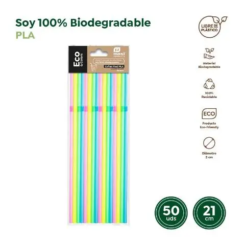 Imagen PAJITAS FLUOR ECO 50 UN.