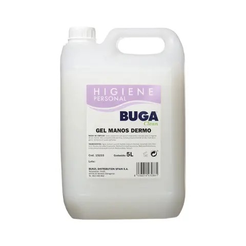 Imagen GEL DE MANOS NACARADO 5 LTR. BUGA