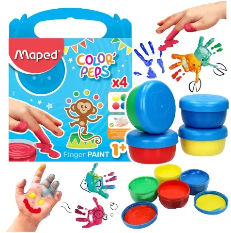 Imagen PINTURA DE DEDOS COLORPEPS. MAPED