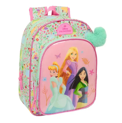 Imagen MOCHILA INFANTIL BOLSILLOS PRINCESAS DISNEY. SAFTA