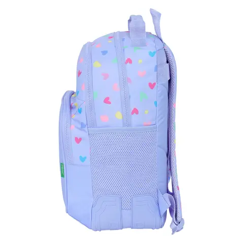 Imagen MOCHILA DOBLE BENNETTON LILA. SAFTA 3