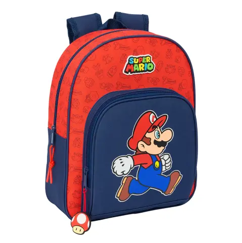 Imagen MOCHILA INFANTIL SUPER MARIO. SAFTA