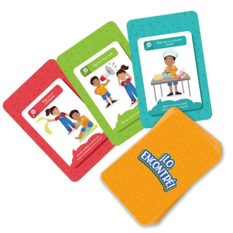 Imagen JUEGO DE CARTAS LO ENCONTRE: EN CASA  2