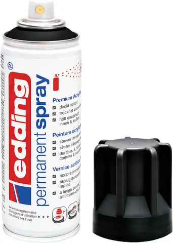 Imagen SPRAY PERMANENTE EDDING 5200 NEGRO