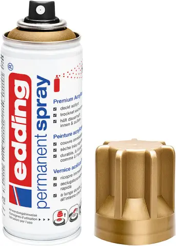Imagen SPRAY PERMANENTE EDDING 5200 ORO