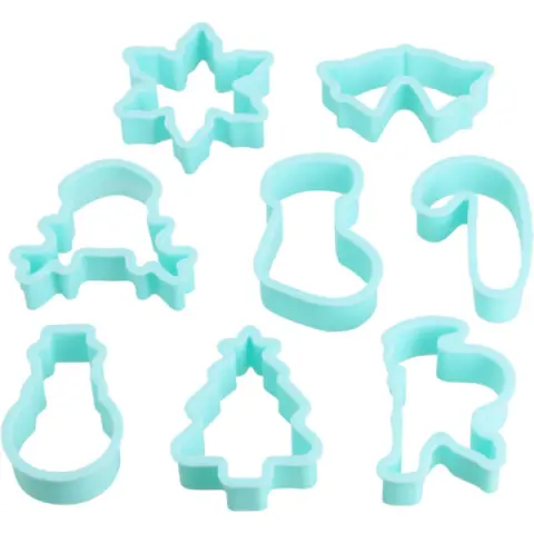 Imagen MOLDES PLASTILINA NAVIDAD C/8. FIXO 