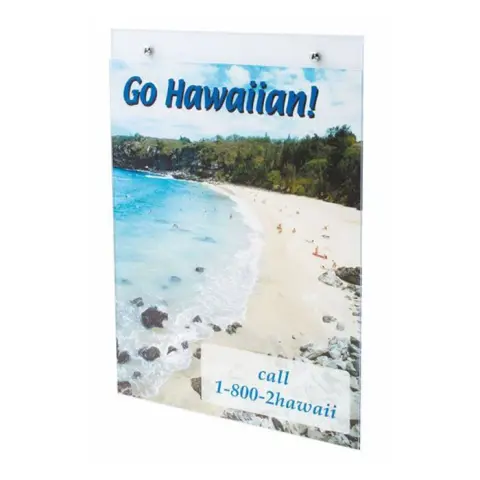 Imagen EXPOSITOR MURAL A4 ATORNILLADO. FAIBO