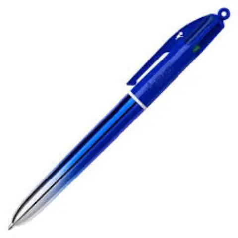 Imagen BOLIGRAFO 4 COLORES SMOOTH AZUL BIC