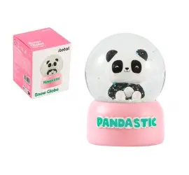 Imagen BOLA NIEVE CON LUZ  PANDA