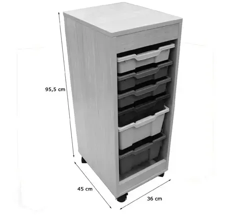 Imagen CUBETERO DOBLE ACCESO 1 COLUMNA 2