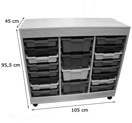 Imagen CUBETERO DOBLE ACCESO 3 COLUMNAS 2